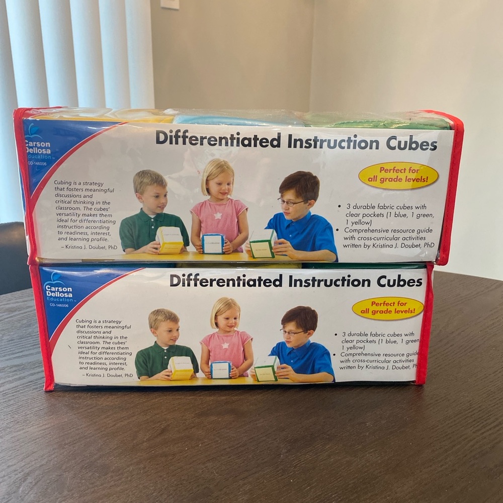Differentiated Instruction Cubes